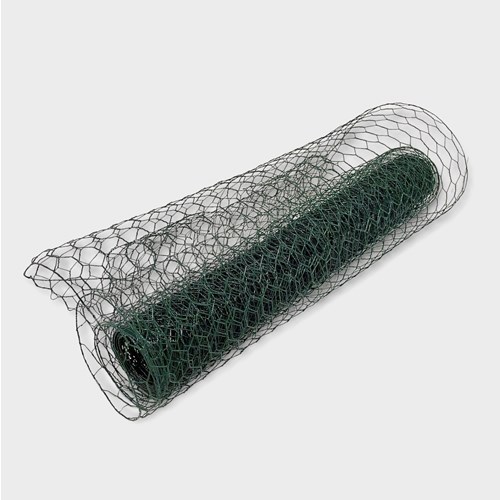 Hexagonal Green Coated Wire Netting (60cm x 10m)