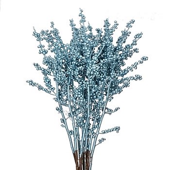 ILEX DYED METALLIC LIGHT BLUE