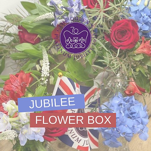 Jubilee Flower Box (Red, White & Blue))