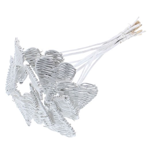 LATA HEART PICKS - WHITE