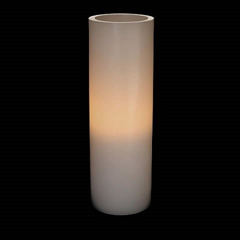 Candle LED Waxed - 7.5cm x 22.5cm