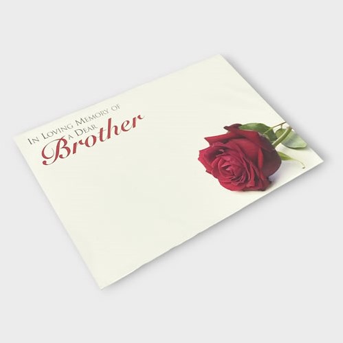 Message Cards Large - ILM Dear Brother (12.5x9cm)