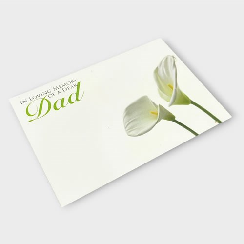 Message Cards Large - ILM Dear Dad (12.5x9cm)