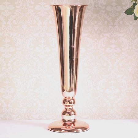Conical Vase - Rose Gold 50cm *Only 3 left*