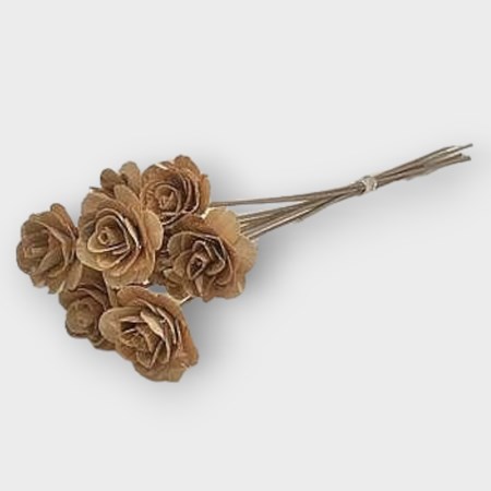 Natural Wooden Roses 