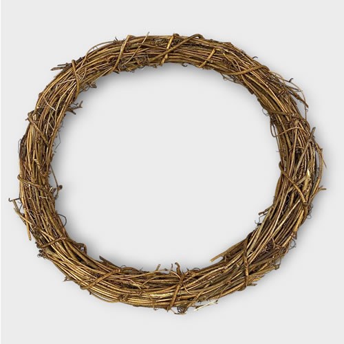 Natural Vine Wreaths - Round 30cm