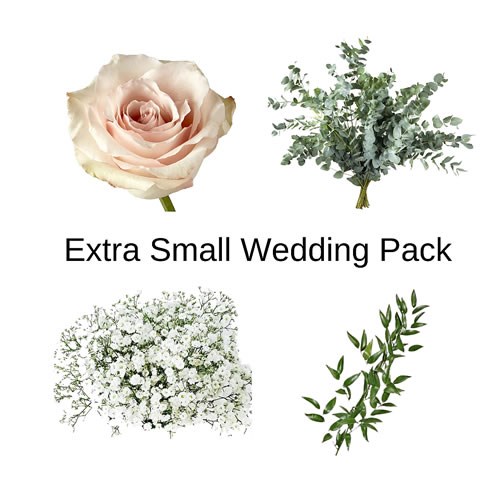 Wedding Flower Packs - Nude