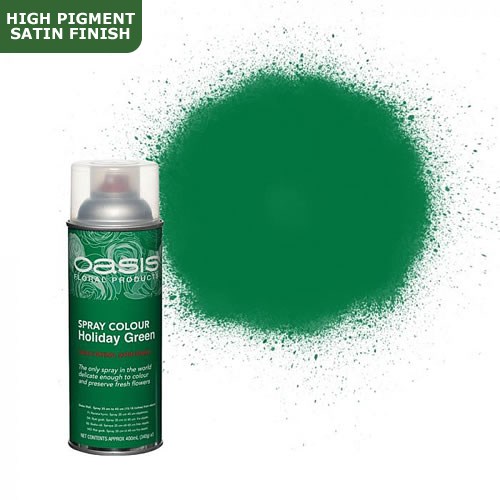 Spray Paint (Oasis) - Holiday Green (Satin Finish)