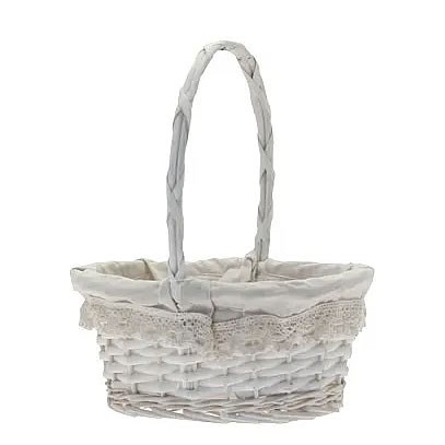 Oval Victoria Basket With Handle 