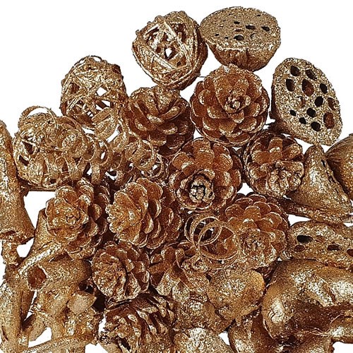 PICK MIX - ANTIQUE GOLD+GLITTER (X40)