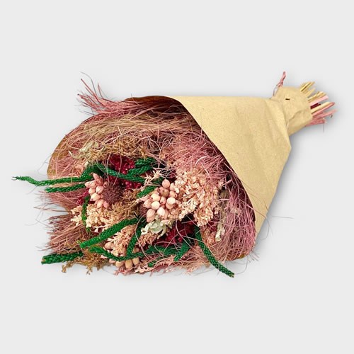 Dried Indian Bouquet - Pink