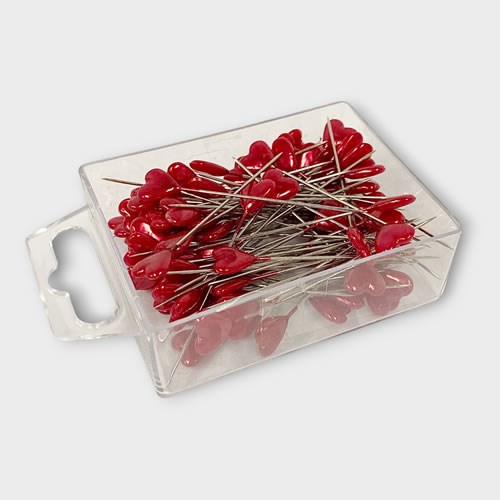 Pins - Red Hearts 5cm