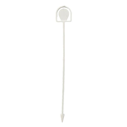 Plastic Cardettes White - 23cm