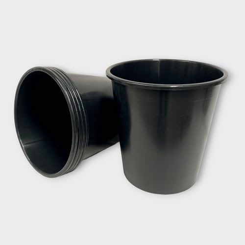 Plastic Flower Buckets - 10 Litre (x 5 buckets)