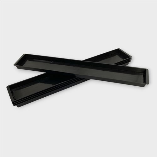 Plastic Spray Tray -Triple Brick (Black)