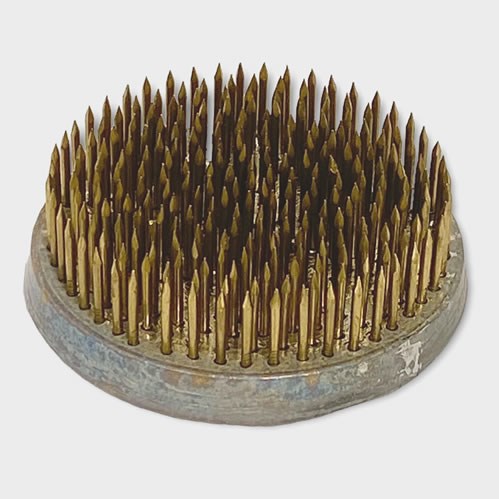 Premium Metal Pin Holder 3" (Rust Free Floral Pin Frog)