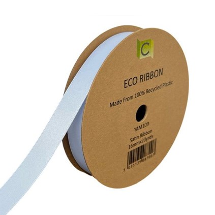 Eco Ribbons Satin ECO Ribbon (100% recycled plastic) | Wholesale Florist Supplies UK