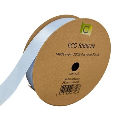 Ribbon ECO Satin Baby Blue - 25mm