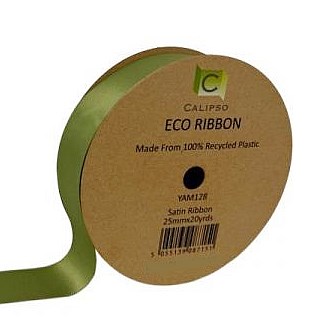 Satin ECO Ribbon (100% recycled plastic) | Wholesale Florist Supplies UK