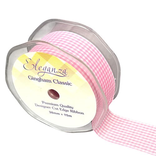 Ribbon Gingham Classic - Pink