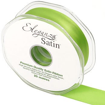Ribbon Satin Pistachio - 25mm