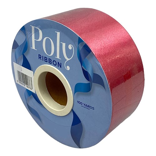 Ribbon Poly - Burgundy