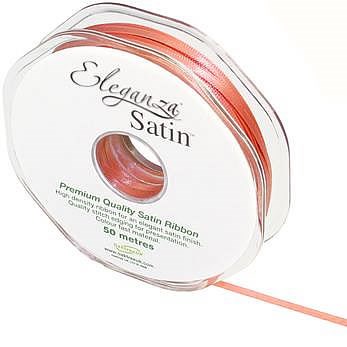 Ribbon Satin Coral - 3mm 