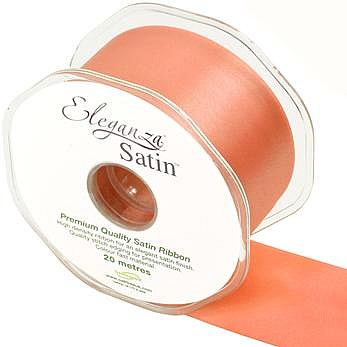 Ribbon Satin Coral - 50mm
