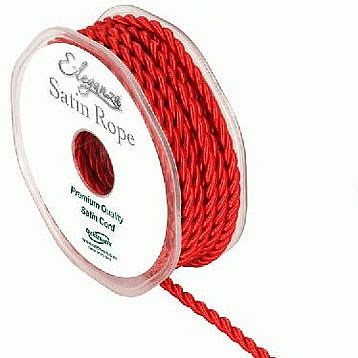 Rope Satin - Red