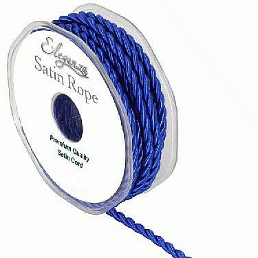 Rope Satin - Royal Blue