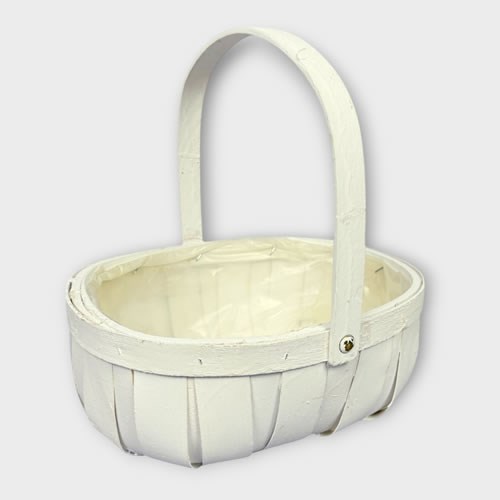 Rustic Trug - white