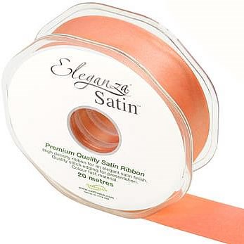 Ribbon Satin Coral - 25mm 