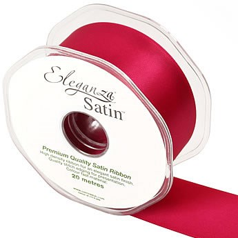 Satin Ribbon Deep Cerise - 38mm