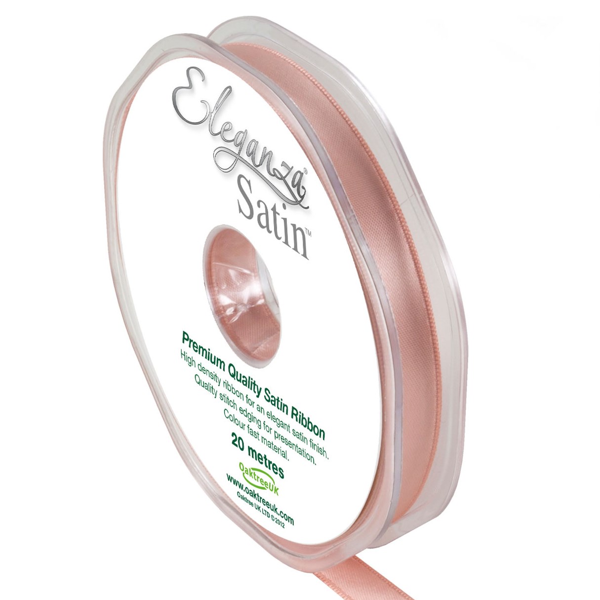 Ribbon Satin Rose Gold - 10mm 