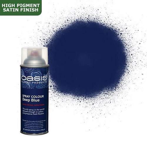 Spray Paint (Oasis) - Deep Blue (Satin Finish)