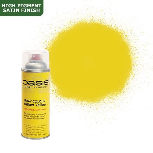 Spray Paint (Oasis) - Yellow (Satin Finish)