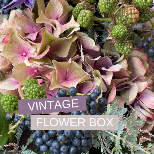 Vintage Mystery Flower Box