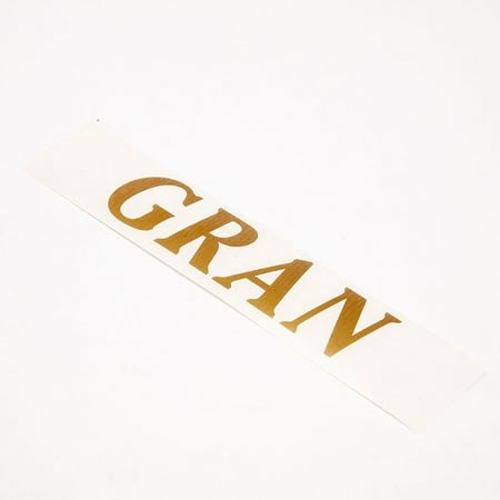Vinyl Letters - GRAN