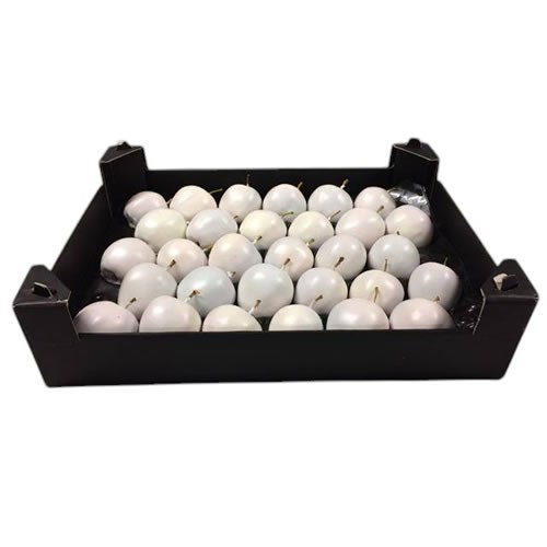 WAXED APPLES - WHITE