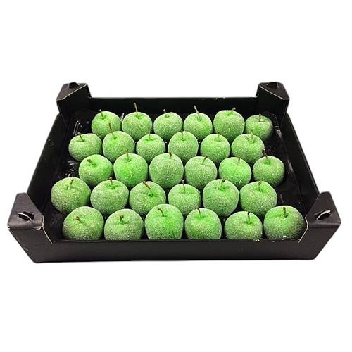 Waxed Apples - Glitter Mint Green