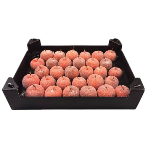 Waxed Apples - Glitter Orange