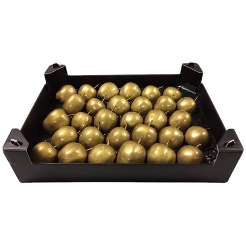 Waxed Apples - Gold