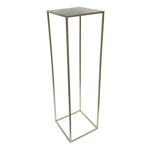 Wedding Stand Square - Gold 100cm *See product description*