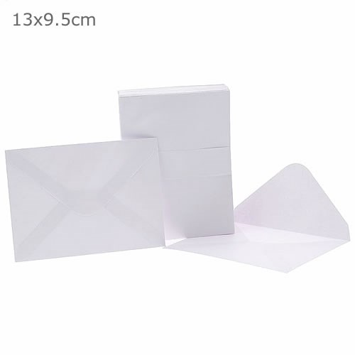 Envelopes for Message Cards - White Paper