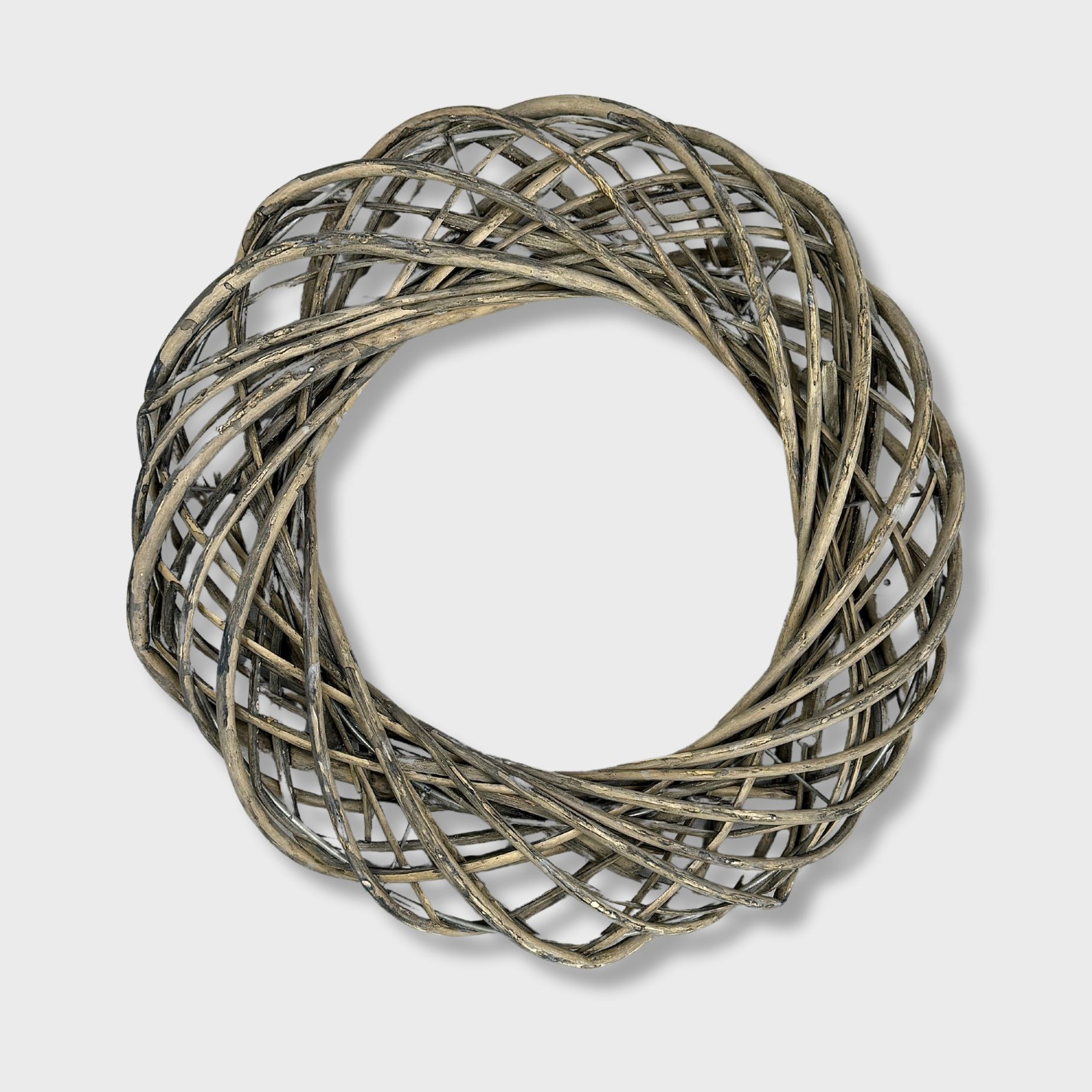 Wide Rustic Willow Wreath 36cm