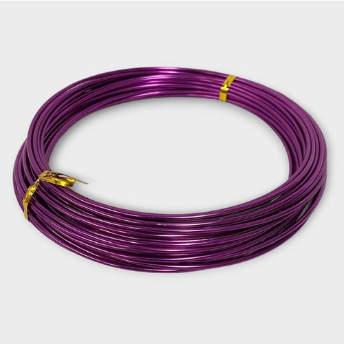 Wire - Aluminium Purple