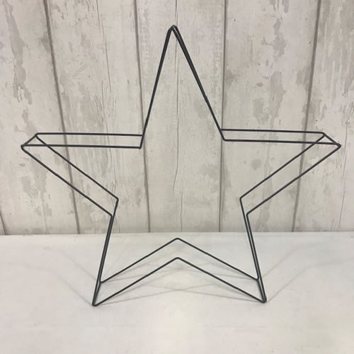Wire Star - Black (3D)