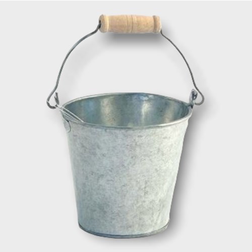 Zinc Bucket 8 x 9.5cm