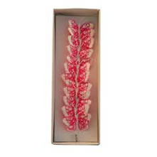 Silk Butterflies Hot Pink Feather 1.5"