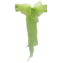 Chair Sash Organza - Lime Green *Only 4 left*